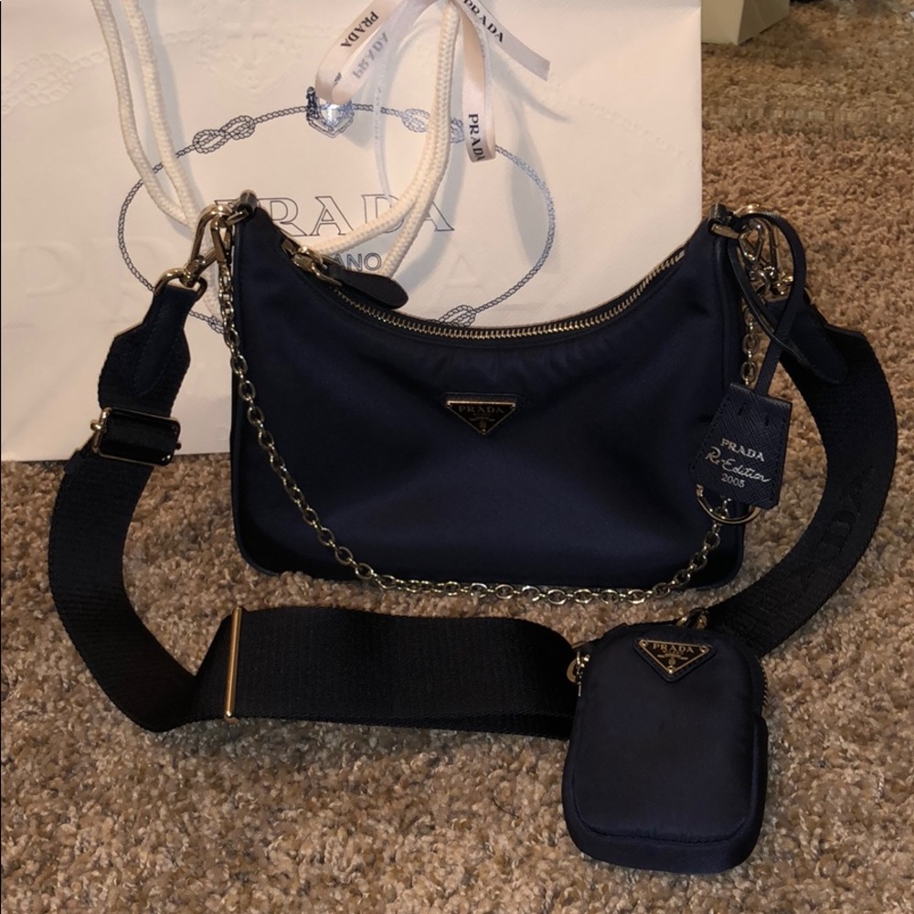 Prada Tessuto Re-Edition 2005 Nylon Bag - RARE & NO LONGER SOLD COLORWAY